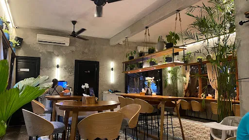 The dining room